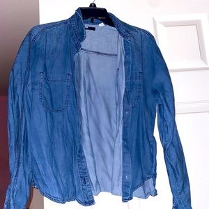 URBAN OUTFITTERS BDG - Cotton Denim Lightweight Shirt Jacket, Size Small